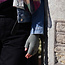 Gloves Fingerless Ribbed Jasmin sage