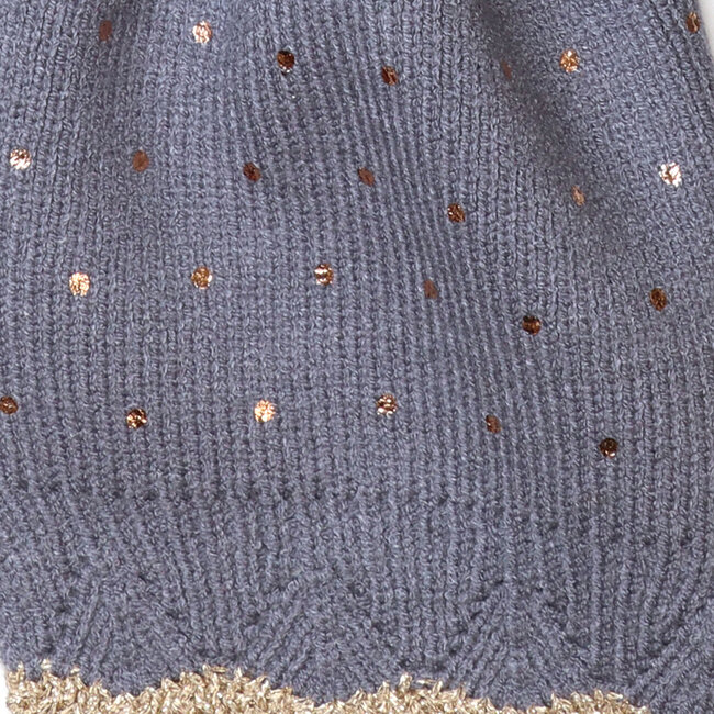 Schal zum Durchziehen Jasmin dusty blue
