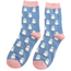 Socks Bamboo Friendly Ghosts denim