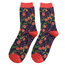 Socken Bamboo Lovely Floral navy