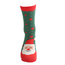Socken Bamboo Santa green