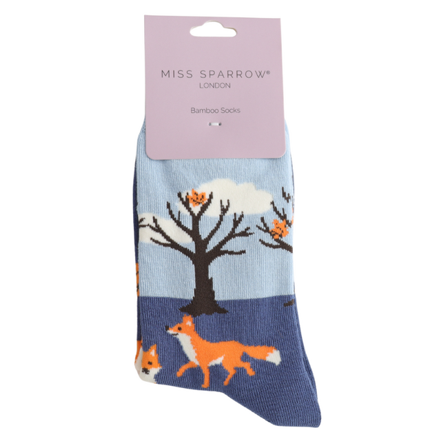 Socken Bamboo Autumn blue