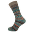 Gemjar Socks Men Wollmix Fairisle green/orange