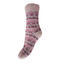 Gemjar Socken Wollmix Fairisle beige/pink