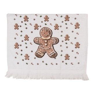 Clayre & Eef Gästetuch Ginger Bread