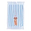 Gästetuch Sausage Dog & Blue Stripes