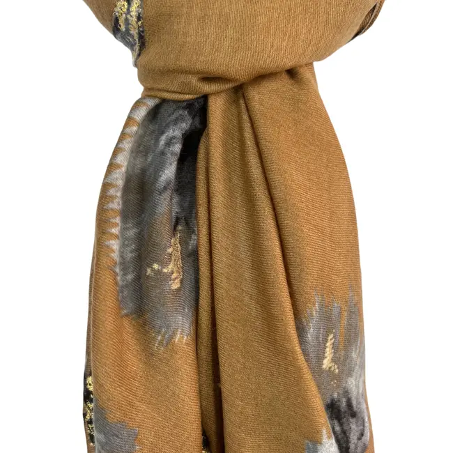 Scarf Dusty Miller mocca