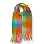 Pure & Cozy Schal Wool Mix Soft Checked with Tassel pinata