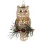 Weihnachtsdekoration Owl on Branch