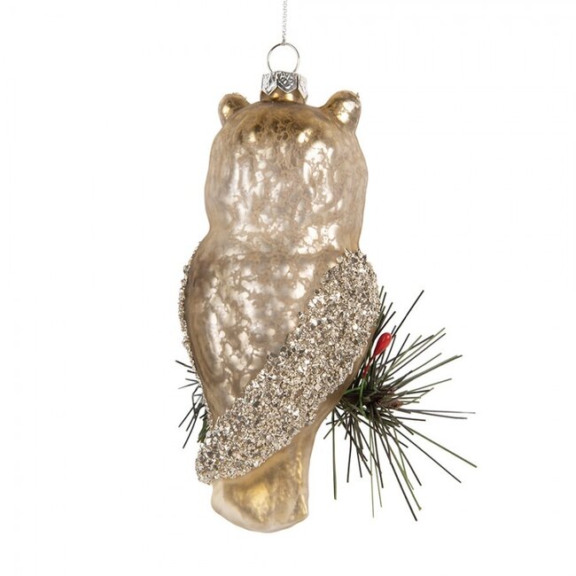 Weihnachtsdekoration Owl on Branch