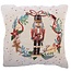 Clayre & Eef Cushion Nutcracker beige