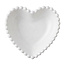 Clayre & Eef Bowl Pearl Heart white