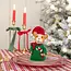 Filz Dekoration Kat Kersttrui Candystick