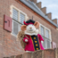 Felt Decoration Muis Pietermuis cyclaam