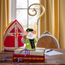 Felt Decoration Muis Pietermuis groen