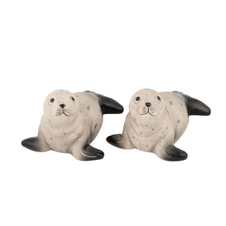 Sass & Belle Salt and Pepper Seal Set of 2