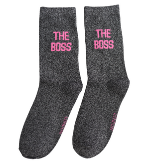Miss Sparrow Socks Glitter Statement The Boss