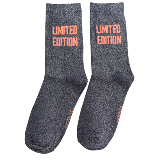 Miss Sparrow Socks Glitter Statement Limited Edition