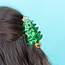 Hair Claw Clip Christmas Tree