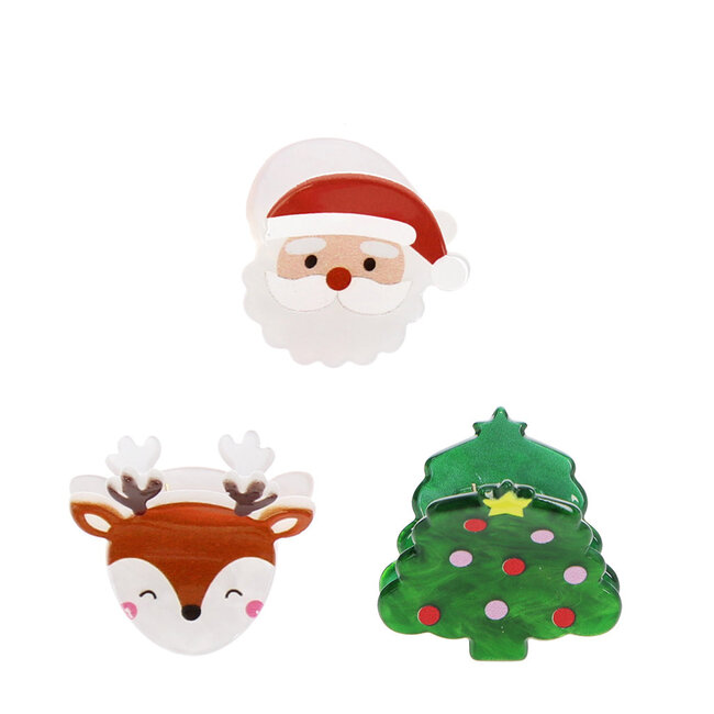 Haarklammern Christmas Set of 3