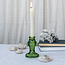 Candlestick Glass Fish green