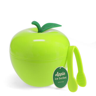 Rex London Fruit Ice bucket With Lid & Tongs apple