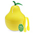 Fruit Ice bucket With Lid & Tongs pear