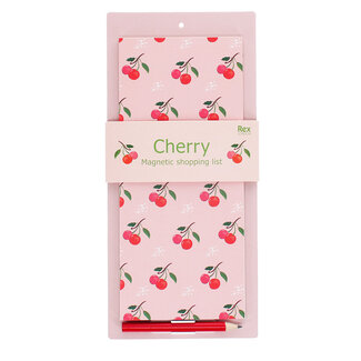 Rex London Magnetic Shopping List Little Cherry