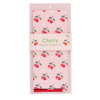 Rex London Magnetische Einkaufsliste Little Cherry