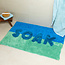 Badematte/Teppich Soak blue/teal