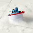 Wind-Up Bath Toy Boat
