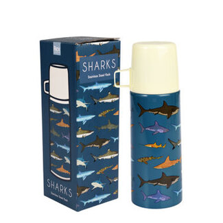 Rex London Flask and cup Sharks