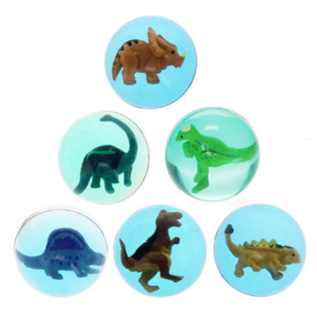 Bouncy Balls Dinosaurs in Display assorti