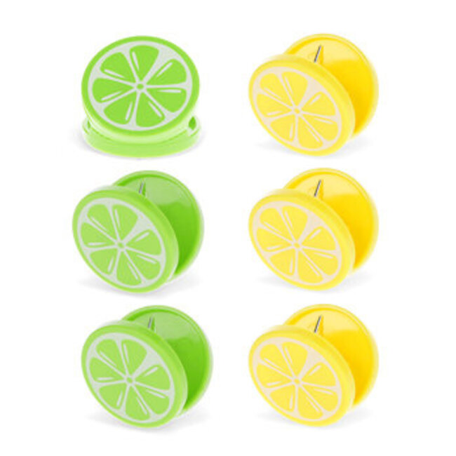 Bag Clips Lemon & Lime Set of 6
