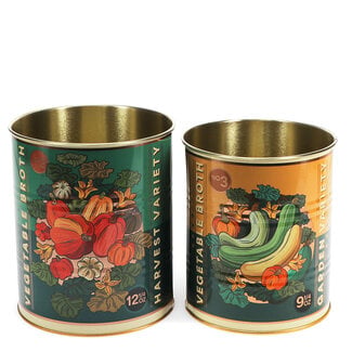Rex London Storage Tins Vegetable Set of 2