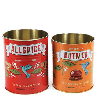 Rex London Aufbewahrungsdosen Allspice Set of 2