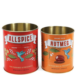 Rex London Storage Tins Allspice Set of 2