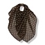 M&K Collection Schal Polka Dot brown