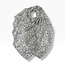 Scarf Breeze Flower off-white