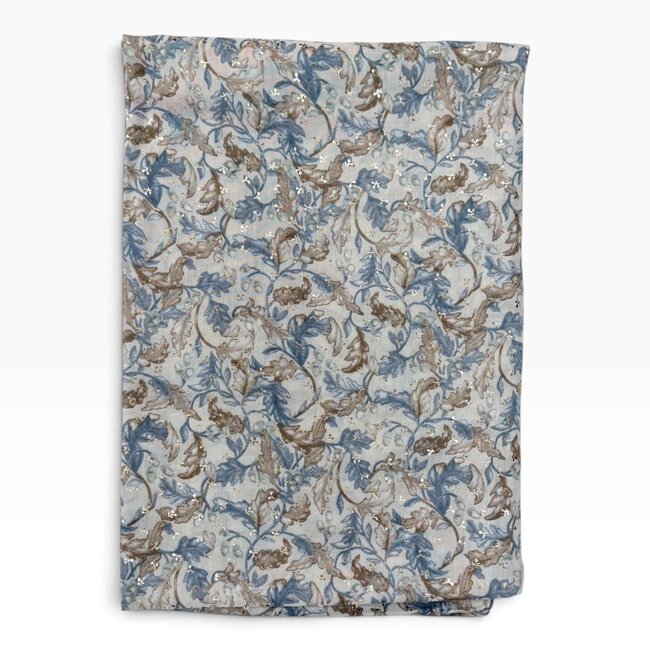 Scarf Breeze Flower off-white