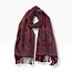 Schal Cashmere Mix Vintage Paisley burgundy/maroon
