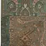 Schal Cashmere Mix Vintage Paisley green