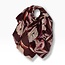 Scarf Wild Rose burgundy