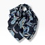 M&K Collection Scarf Wild Rose navy
