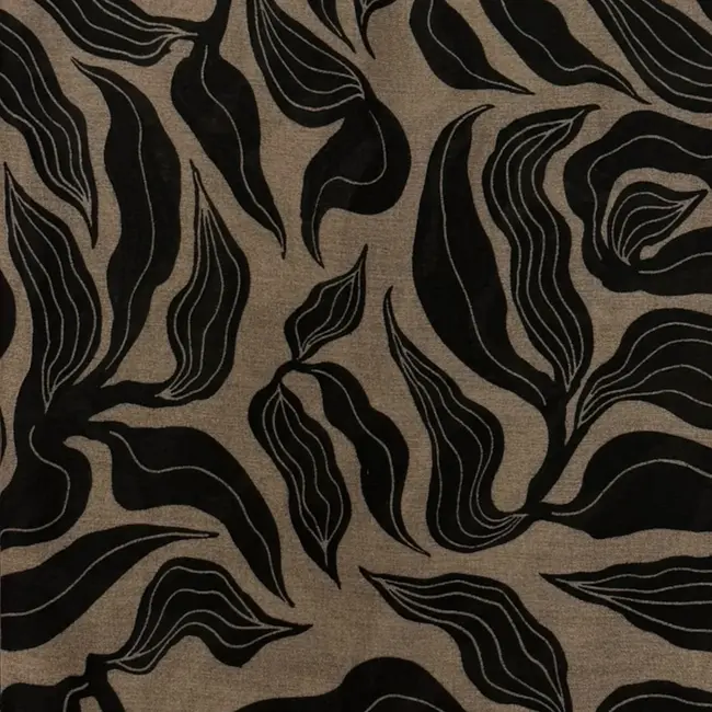 Scarf Dry Leaves brown