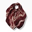 M&K Collection Scarf River burgundy