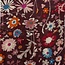 Scarf Wild Meadow burgundy