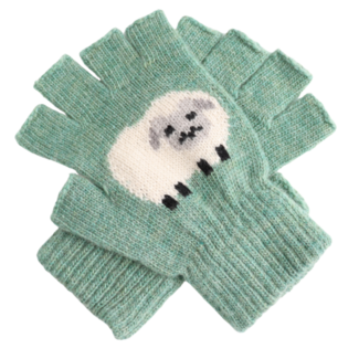 Pure & Cozy Gloves Sheep green