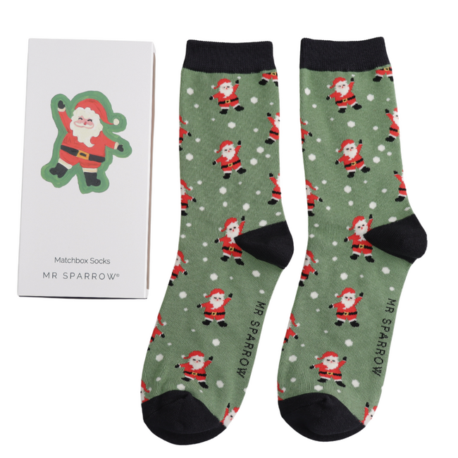 Men’s Matchbox Socks Jolly Santa