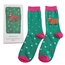 Women’s Matchbox Socks Christmas Capybara